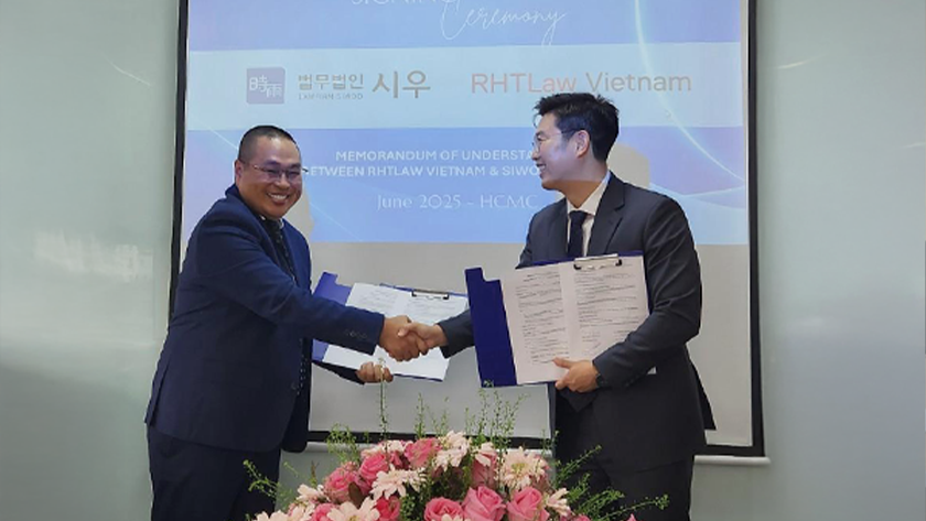 Công ty luật Siwoo ký kết MOU với hãng luật địa phương Việt Nam RHTLaw Vietnam