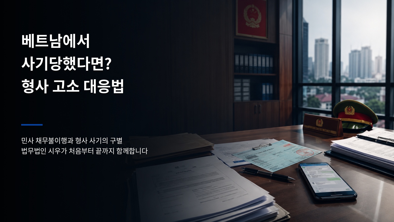 베트남에서 사기당했다면? 형사 고소로 대응하는 방법