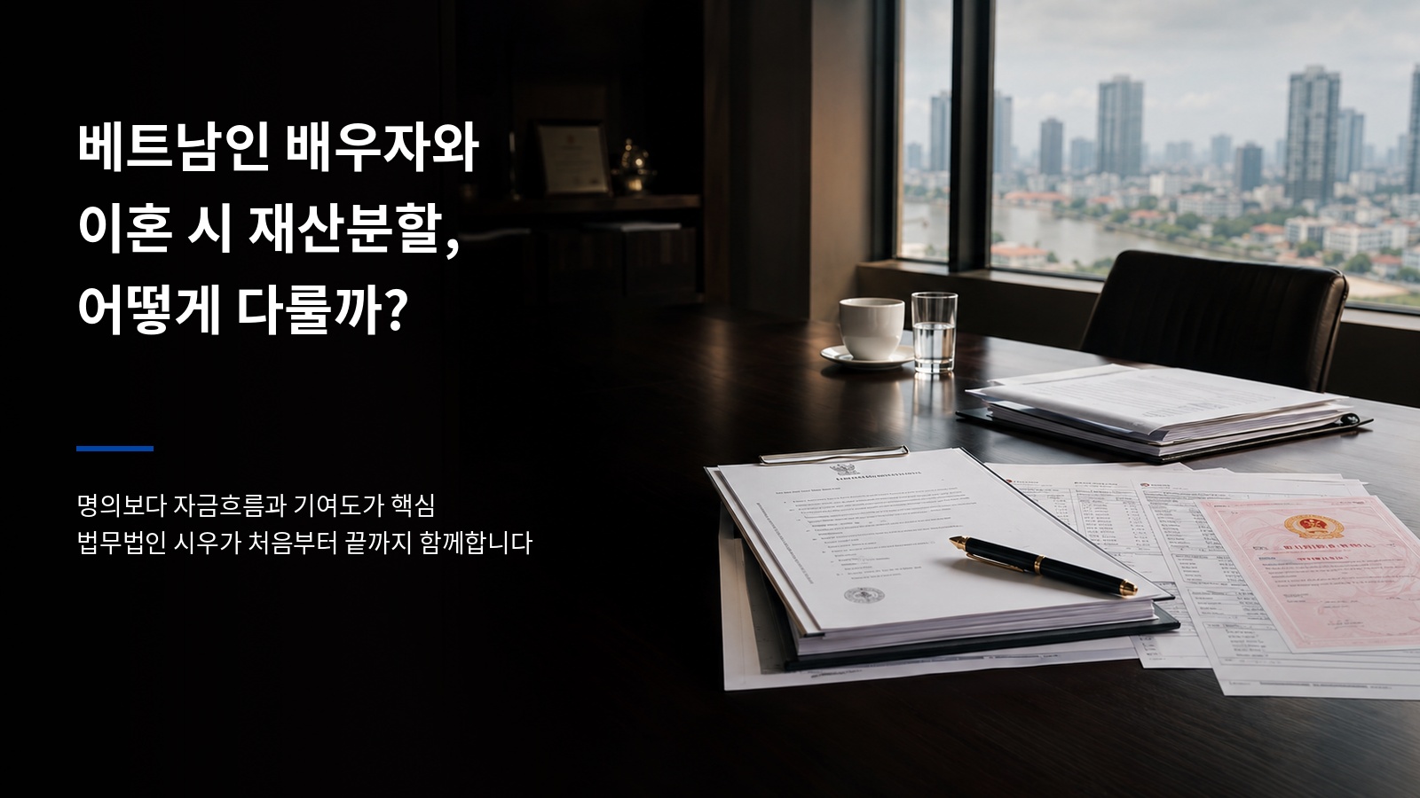 베트남인 배우자와 이혼 시 재산분할, 베트남법은 어떻게 다룰까?