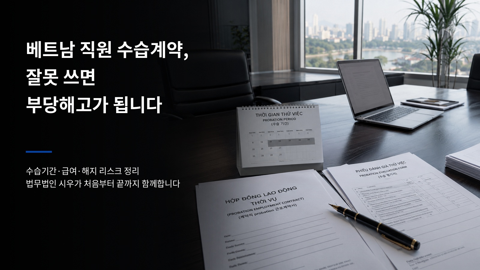 베트남 직원 수습계약, 잘못 쓰면 수습 해지가 부당해고가 될 수 있습니다