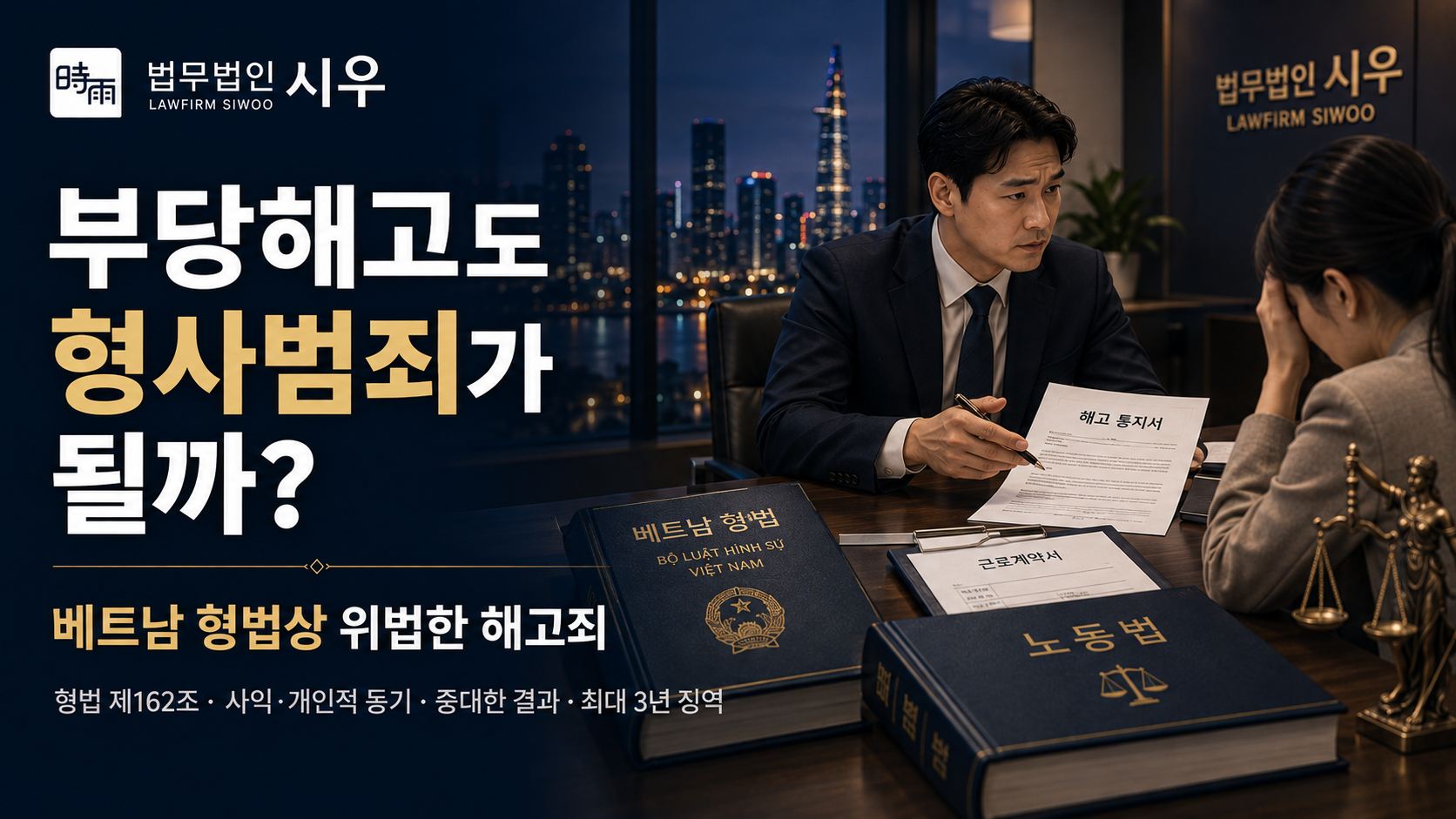 부당해고도 형사범죄가 될까? — 베트남 형법상 위법한 해고죄