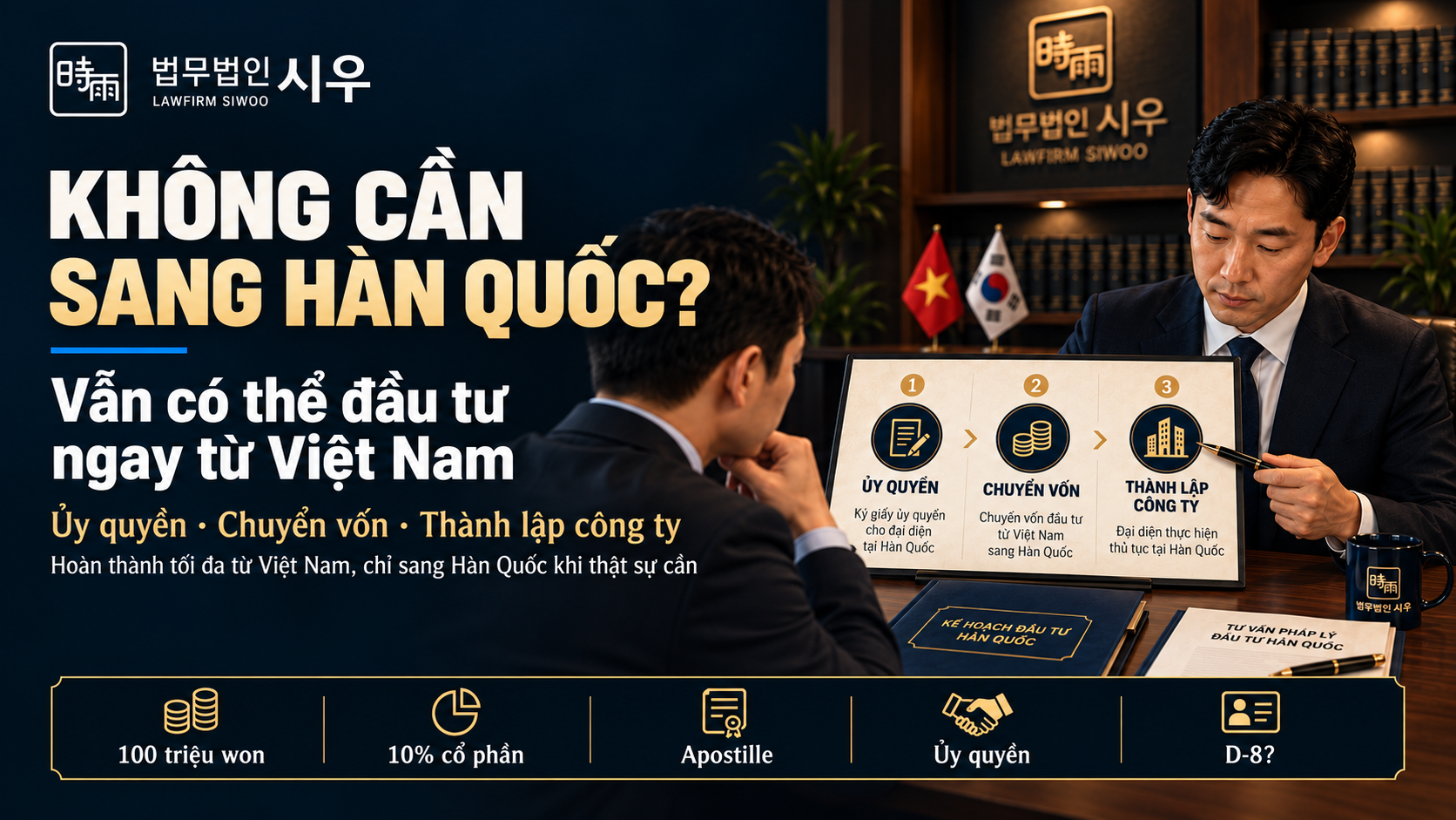 Không cần sang Hàn Quốc vẫn có thể đầu tư? Cách đầu tư vào Hàn Quốc ngay từ Việt Nam